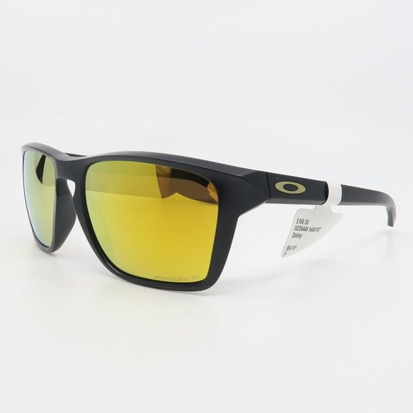 OO9448-1557 Oakley Matte Black SYLAS Polarized Sunglasses with case - Picture 5 of 6